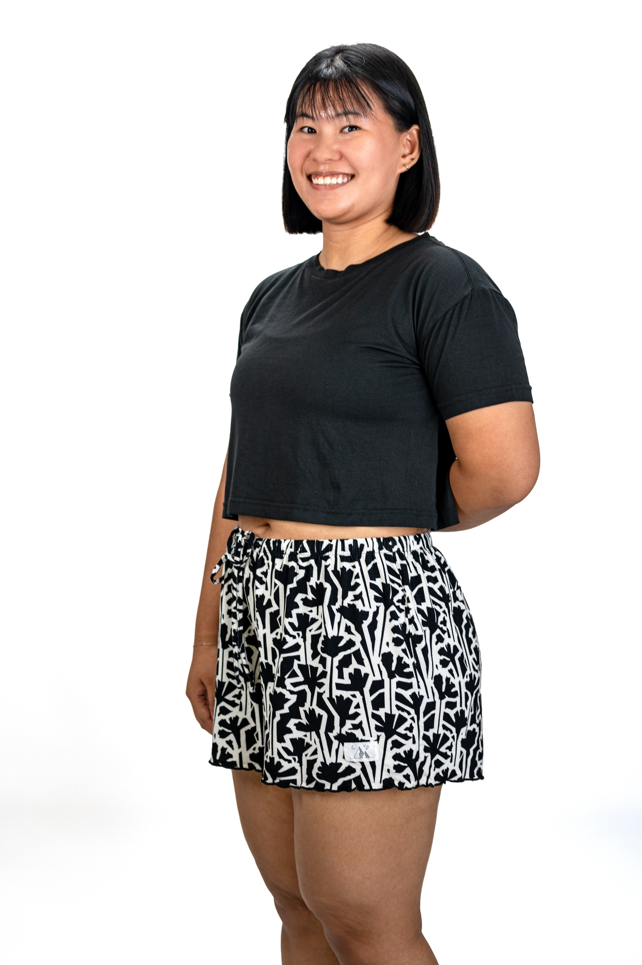 loose fit t shirt black